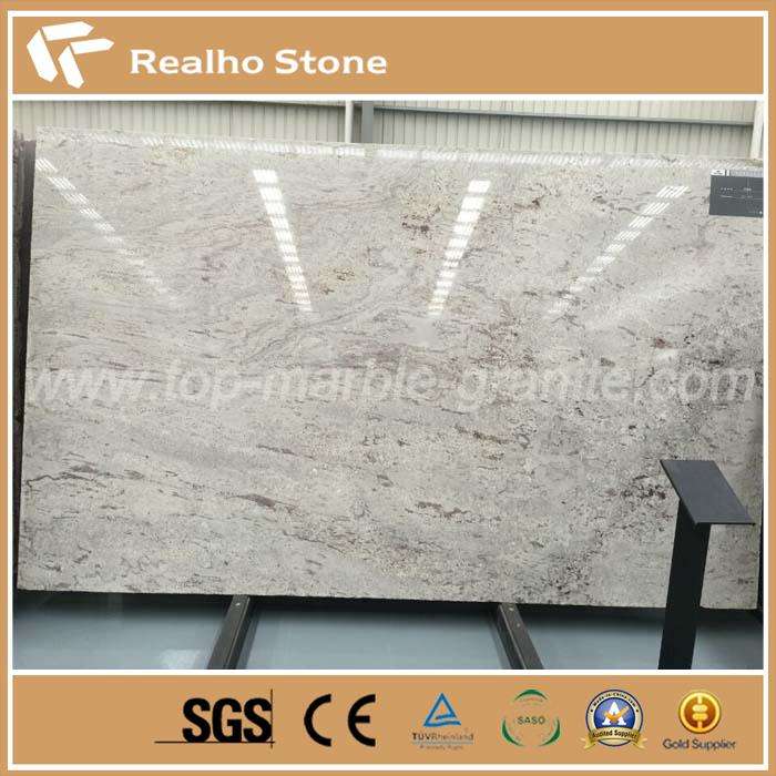  River White Polished Granite Slabs