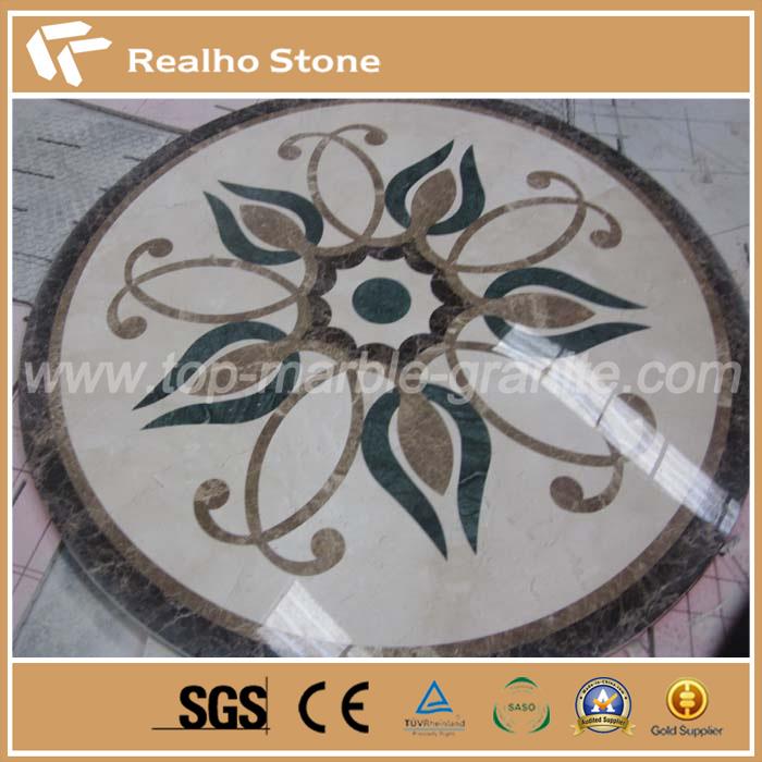 Round Mosaic Medallion Floor