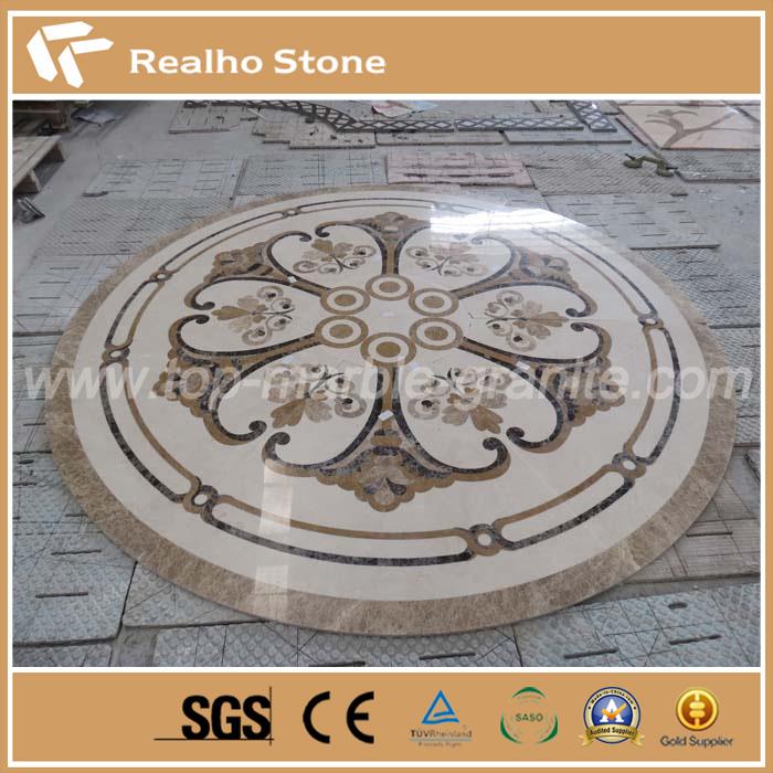 Beige Marble Medallion Tiles