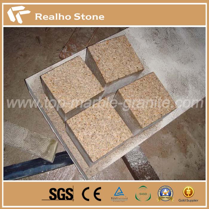 G682 Yellow Granite Cube Stone G682 Yellow Granite Cube Stone