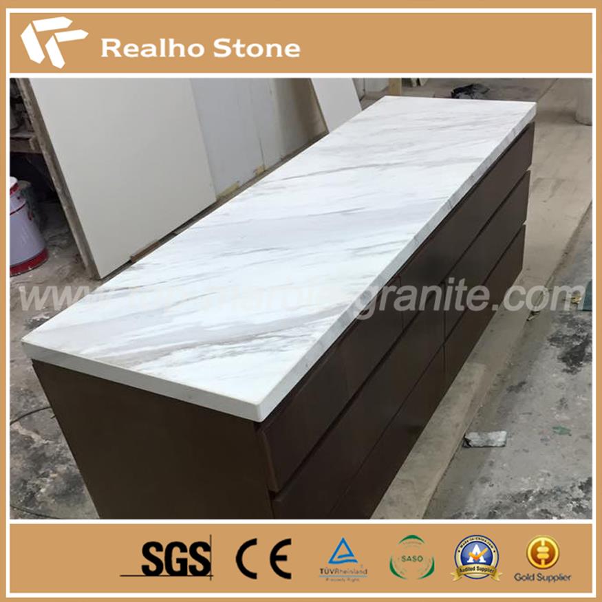 Volakas White Marble Island Top