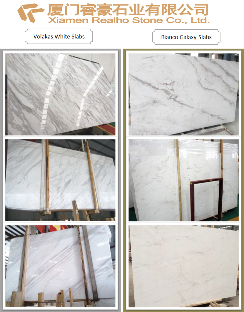 Good Prices of New Volakas White Marble Slabs & Tiles/Realho Stone