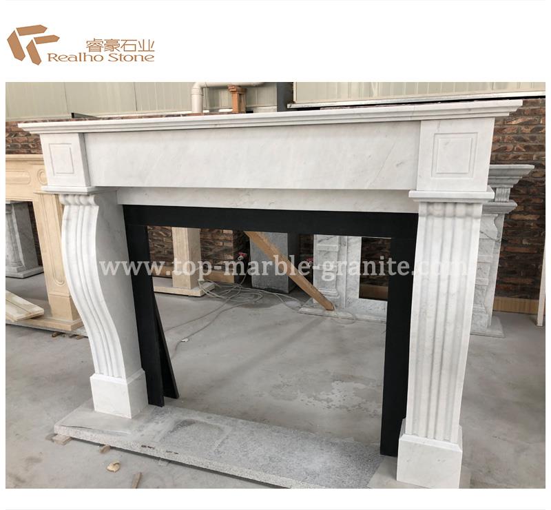 marble fireplace