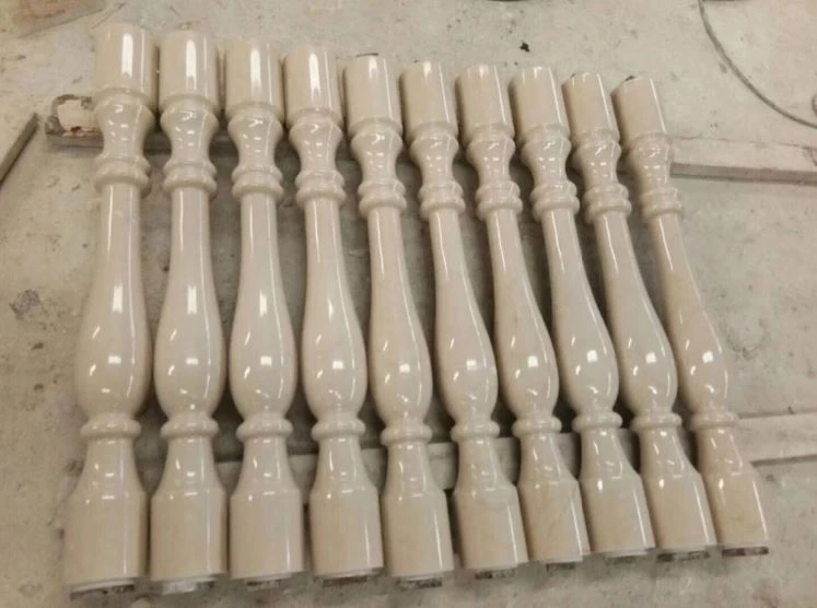 beige marble railing beige marble railing