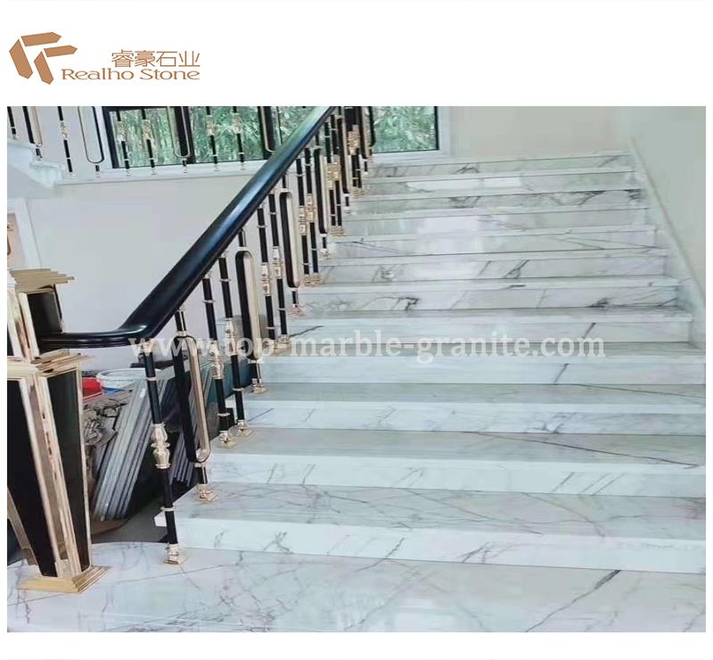 White Marble Steps