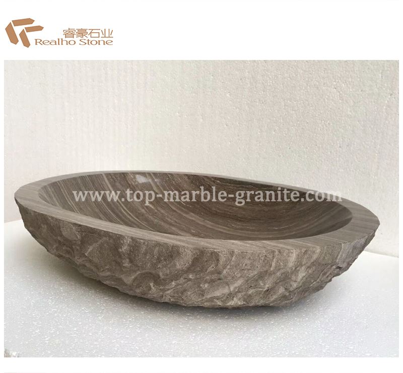 wooden wash basin