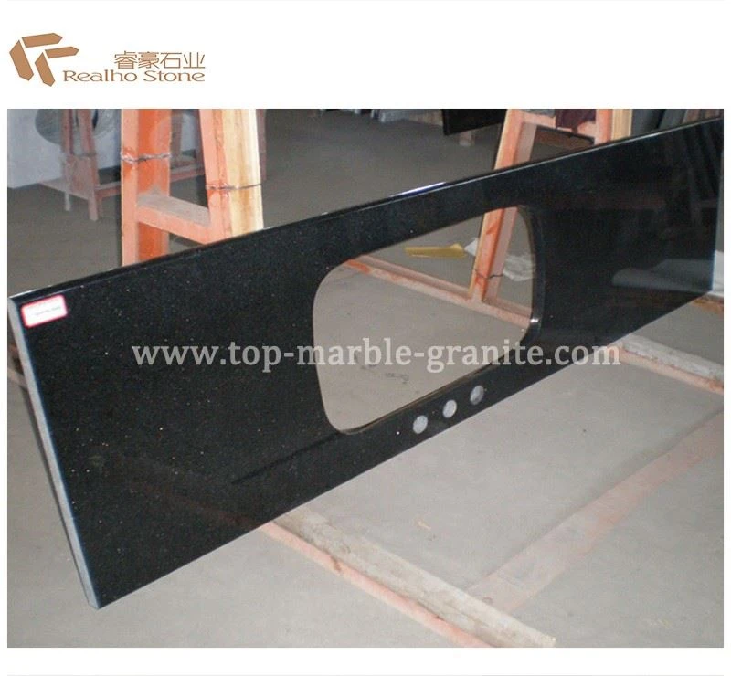 Black Galaxy Granite Kitchen top