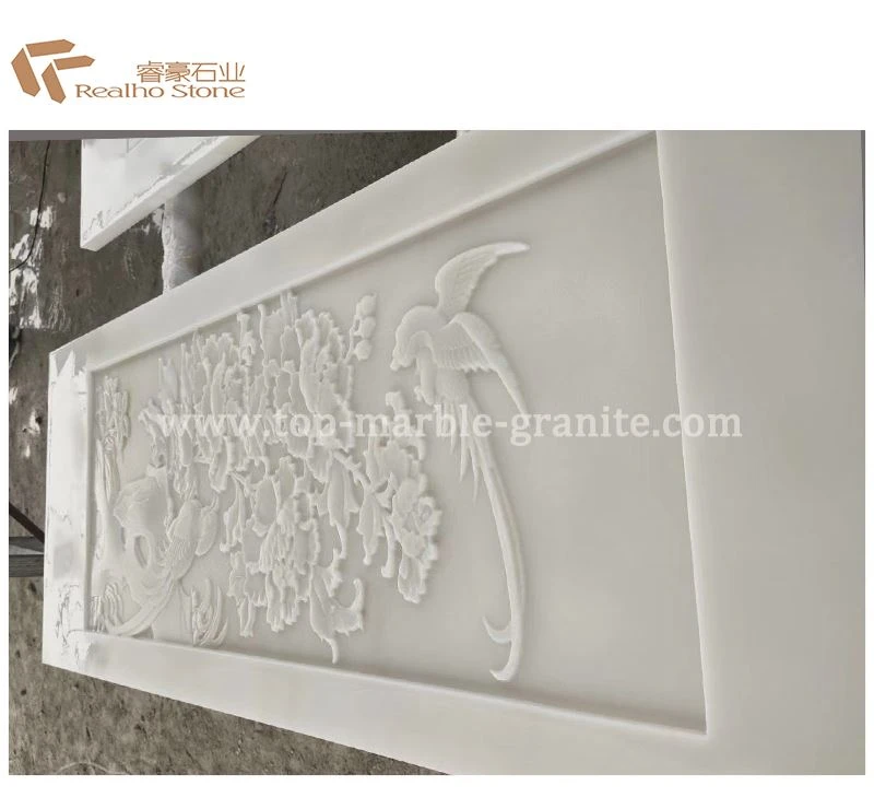 China white jade carving