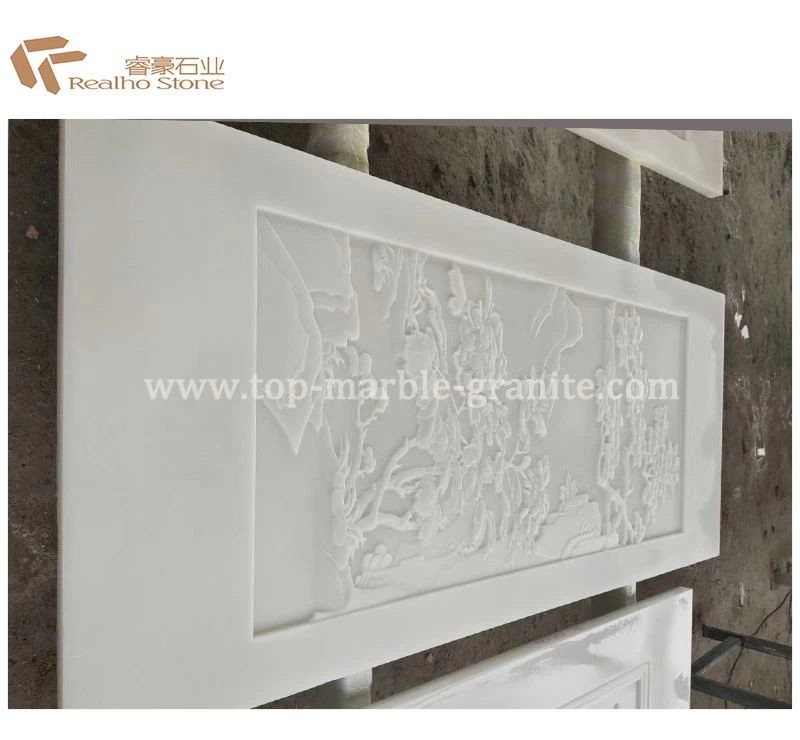white jade carving