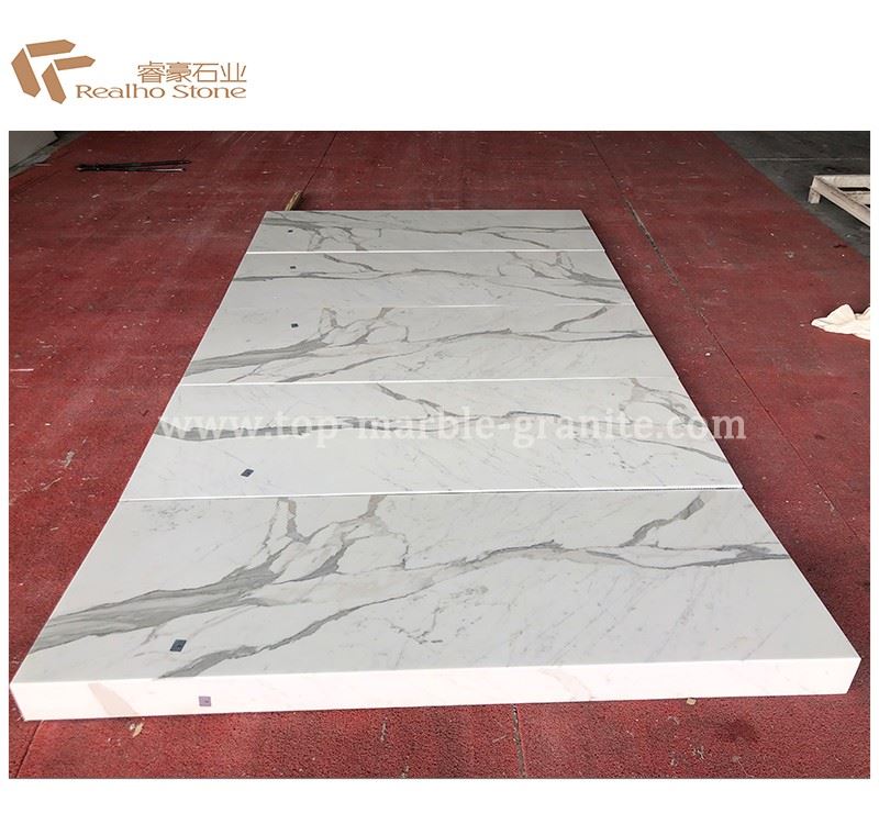 calacatta marble tiles for wall cladding