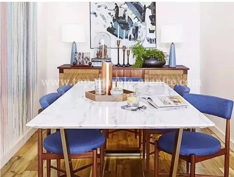white marble for table top white marble for table top