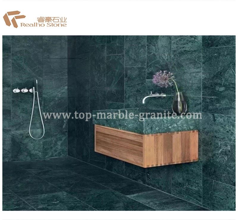 Dark Green Marble For Bathroom.jpg