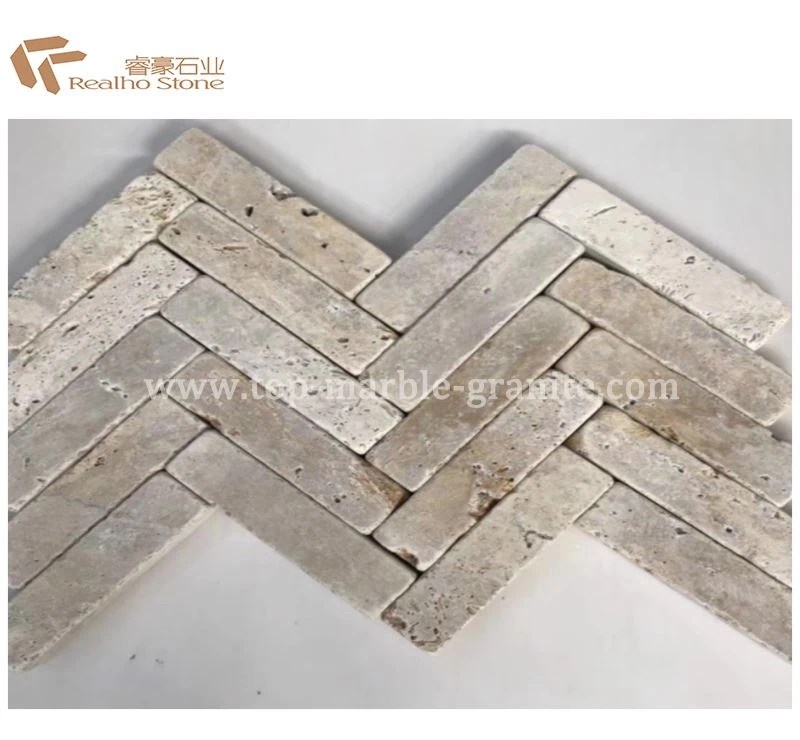 travertine tile with special pattern