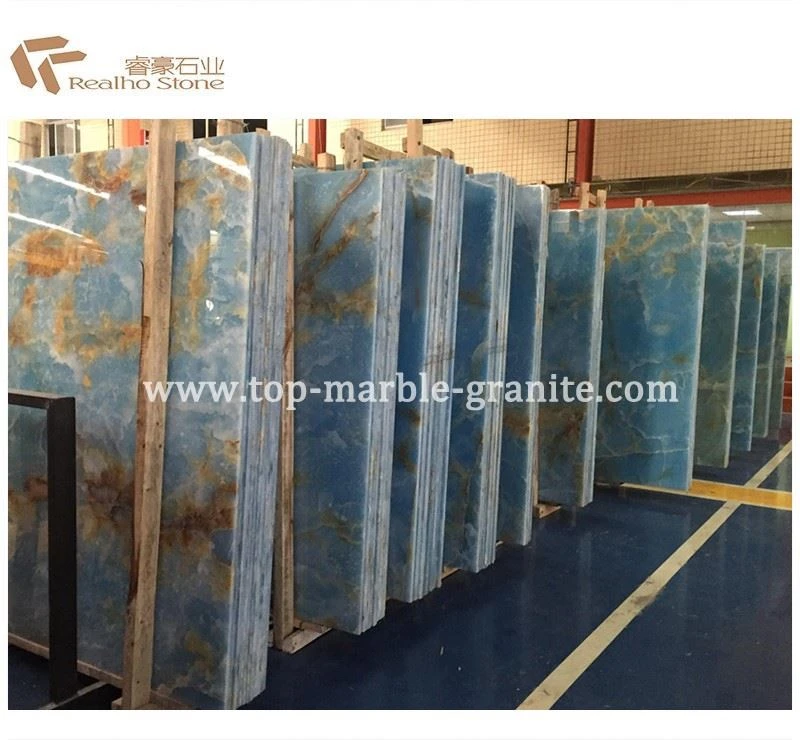 Natural Blue Onyx Slab