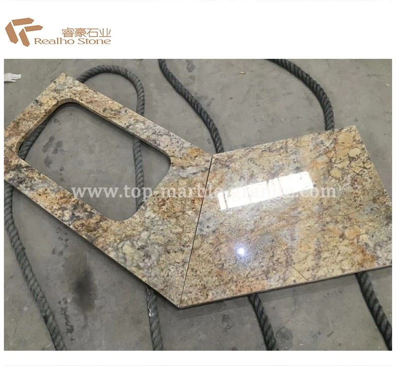 giallo ornamental granite countertops