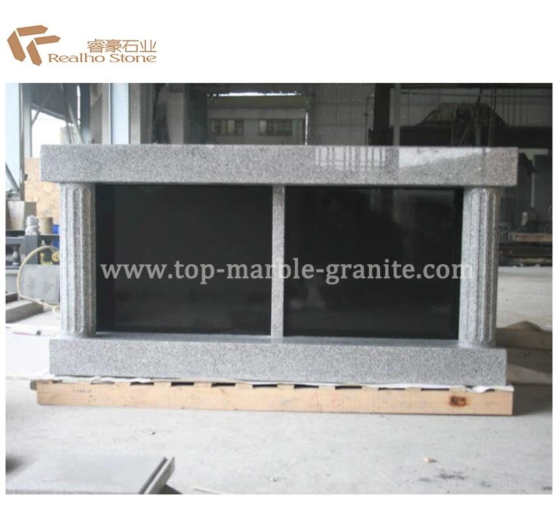 shanxi black granite tombstone