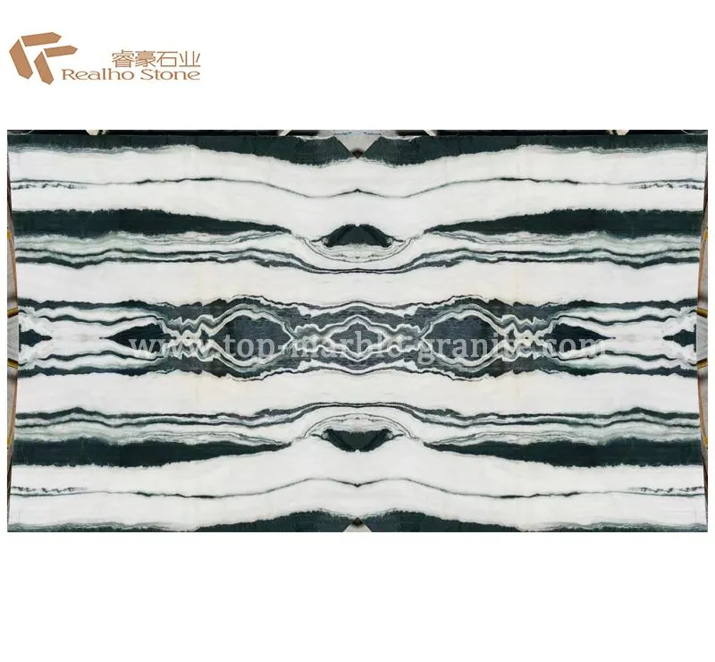 black and white marble tile