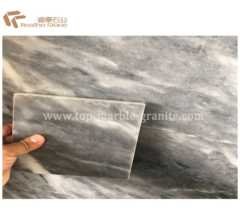 ice grey marble tiles floor