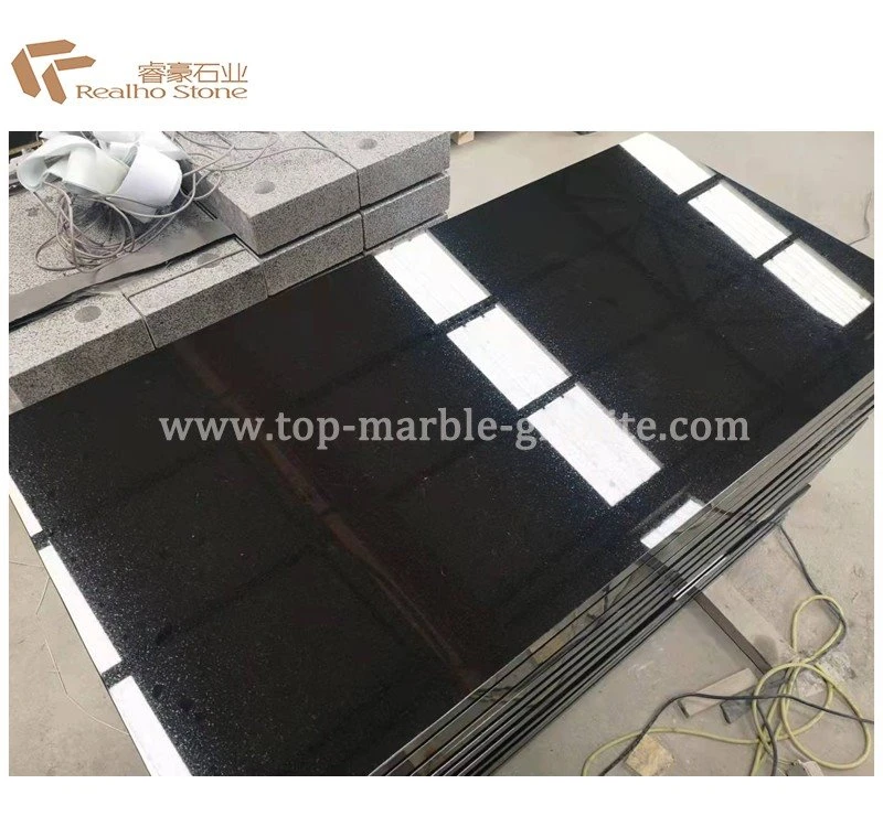 black granite monument