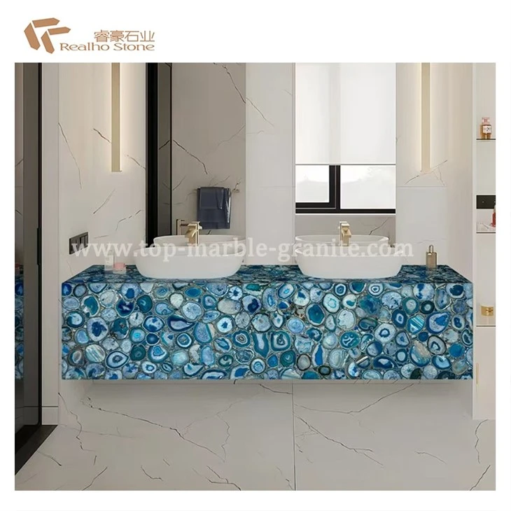 blue agate stone