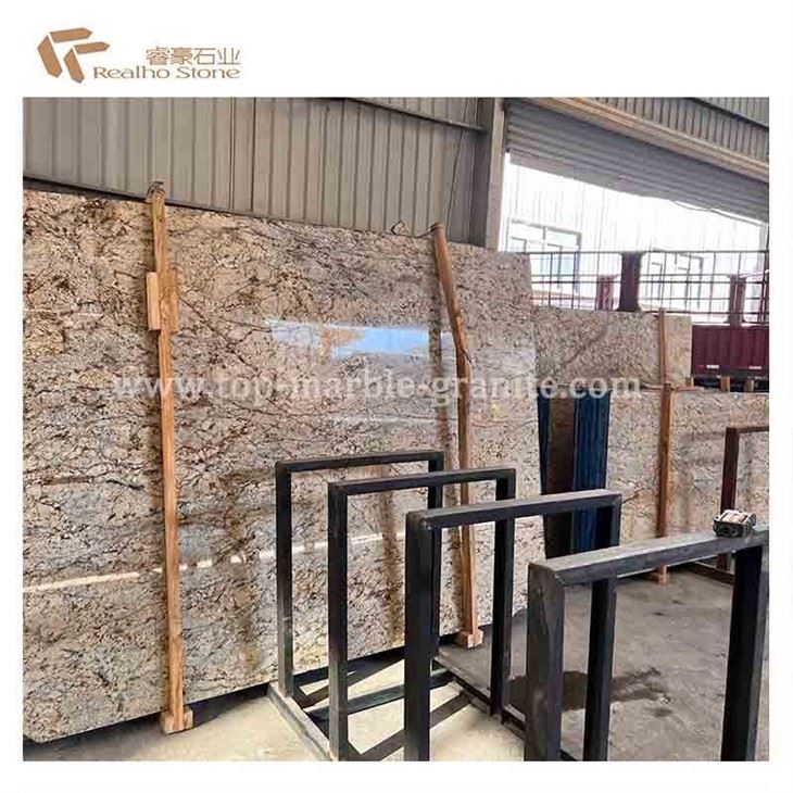 Chinese Factory Golden Crystal Granite