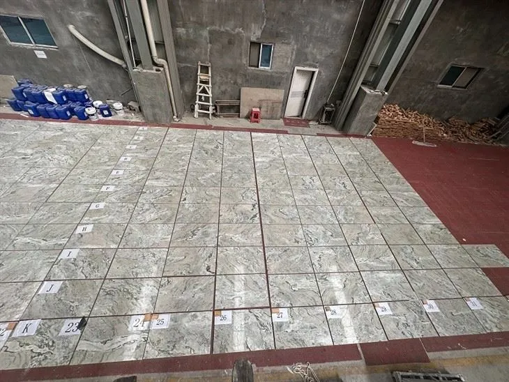 grey marble tiles