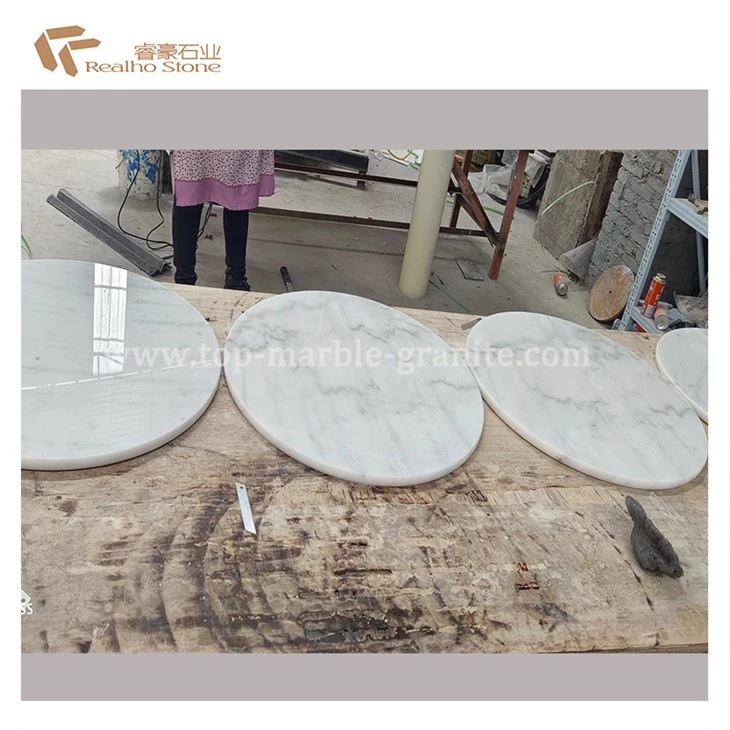 Guangxi White Marble Floor Tiles