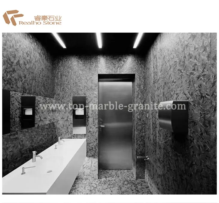 Customizable Versace Black Granite luxury granite countertops