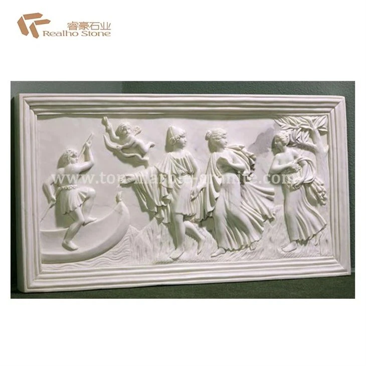 Marble Reliefs For Garden Decoration