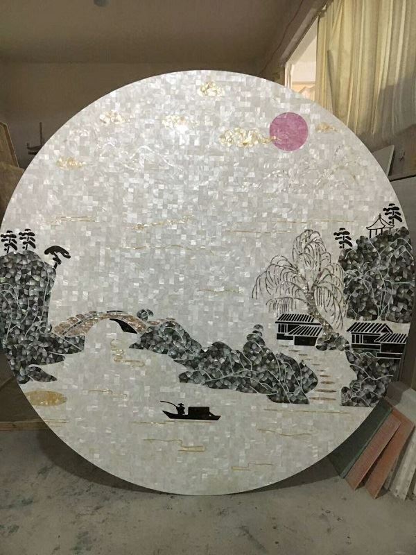 Mother Of Pearl Shell Mosaic