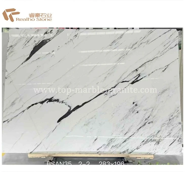 Chinese calacatta white marble