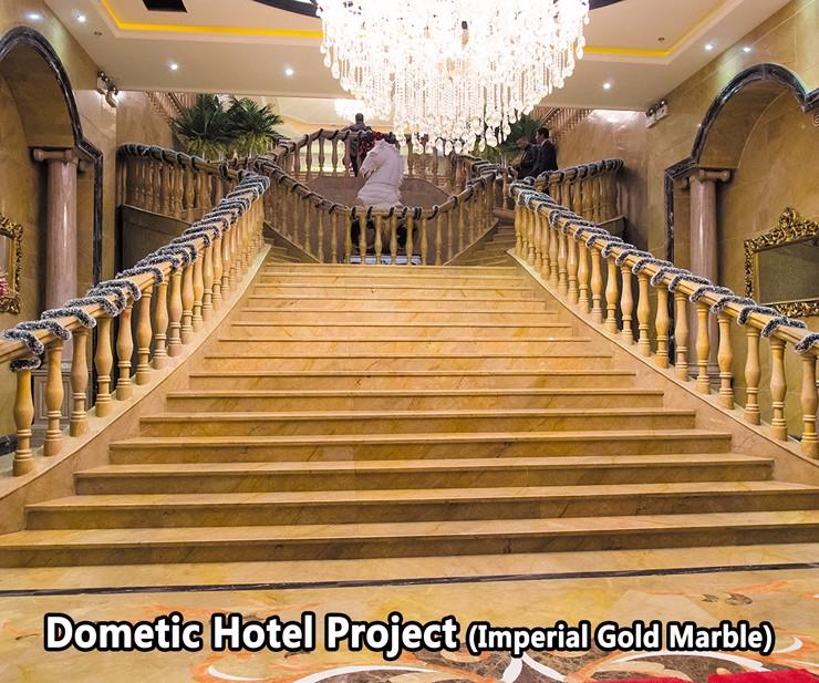 Imperial Gold Marble Projects for Recreation Club