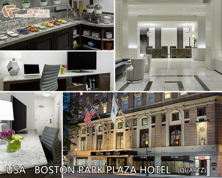 USA Boston Park Plaza HotelQuartz Projects