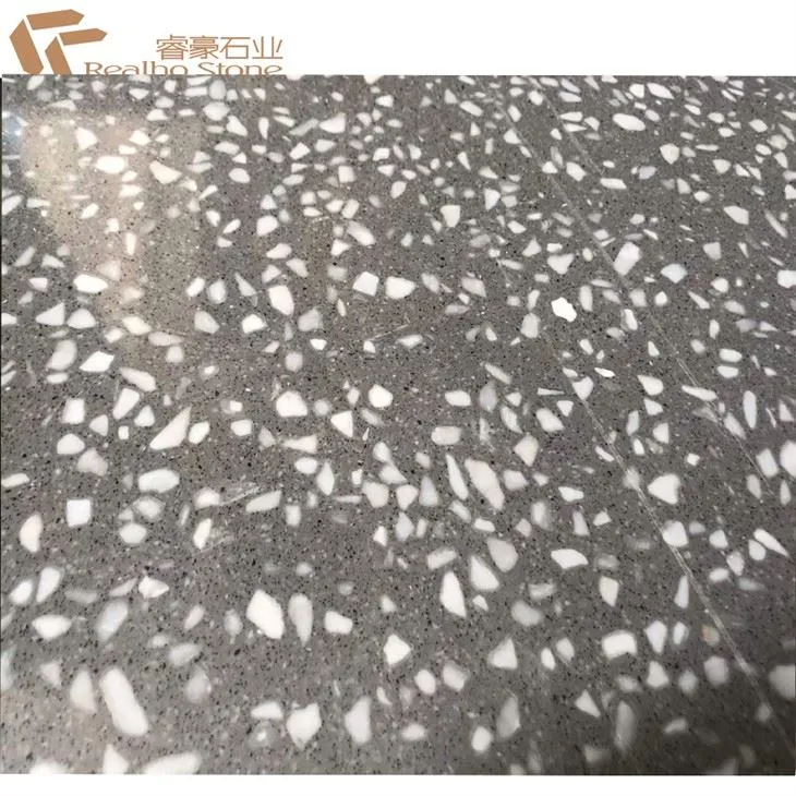 terrazzo look quartz countertop
