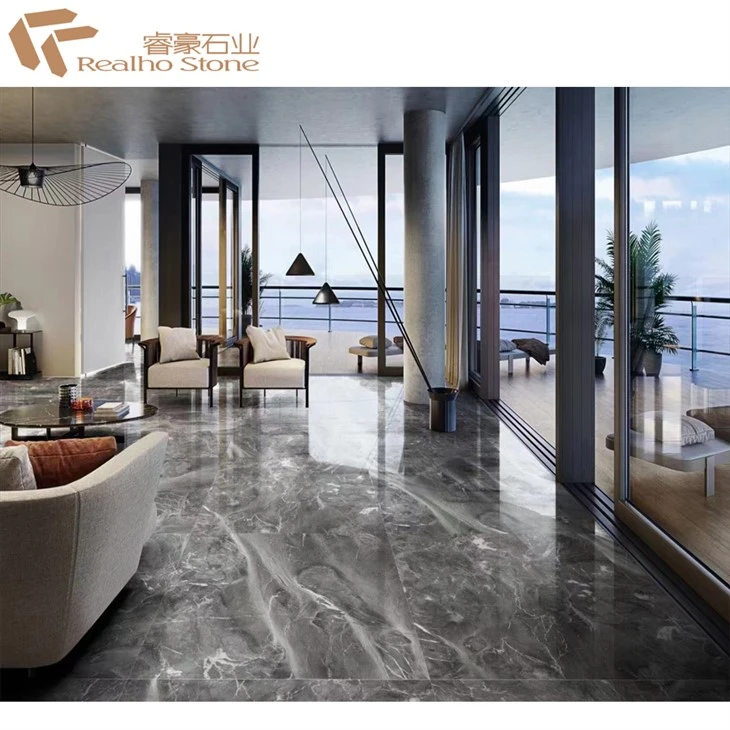 Polished Honed Prada Ash Grey Marble Tile Slab Price