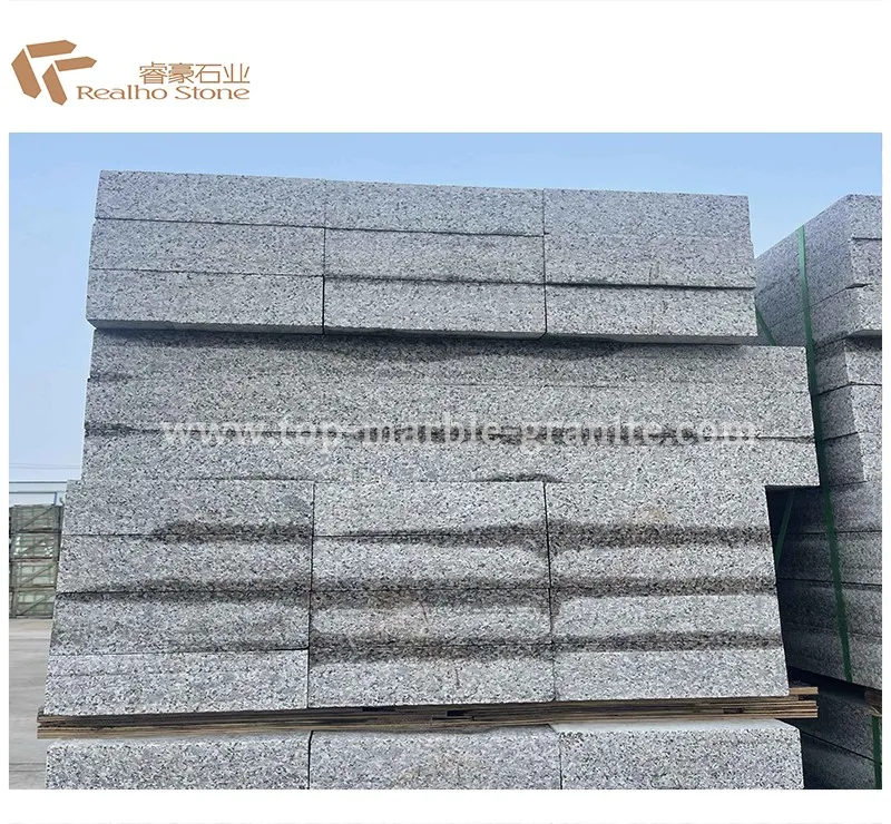 Lotus Red Granite steps Lotus Red Granite steps