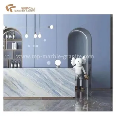 Blue Crystal Marble