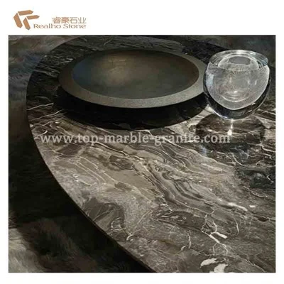 Chinese Factory Venetian Brown Marble For Sale
