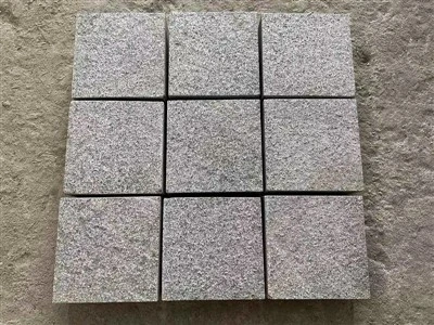Dark Grey Granite Paving