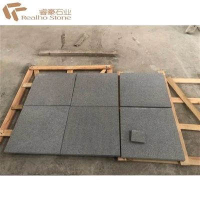 G654 Dark Grey Granite Flooring Tile Wall Cladding Stairs