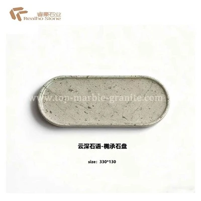 Marble Tray - Oval Stone Tray