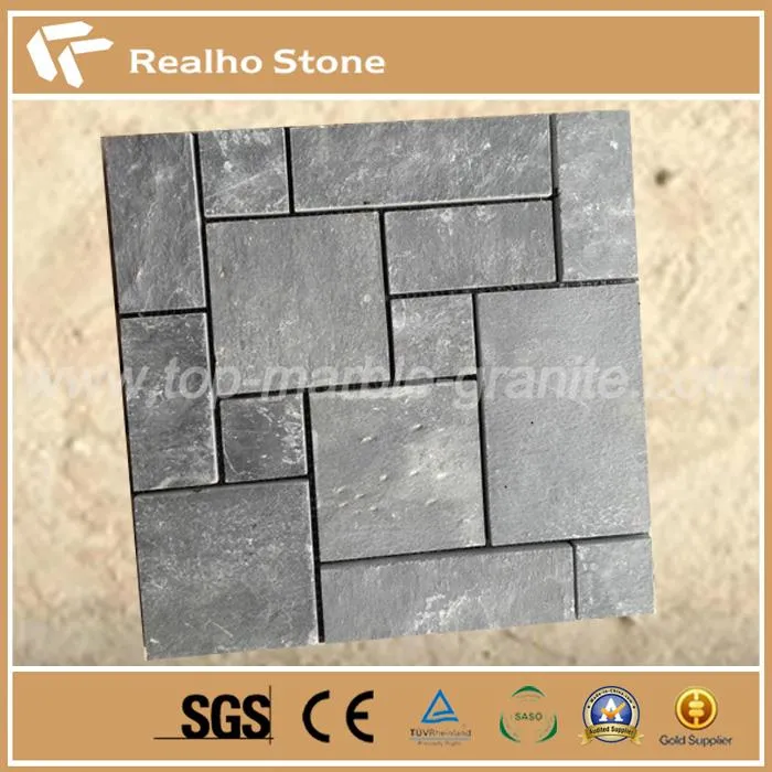 Black Slate Wall Cladding Mesh Panels