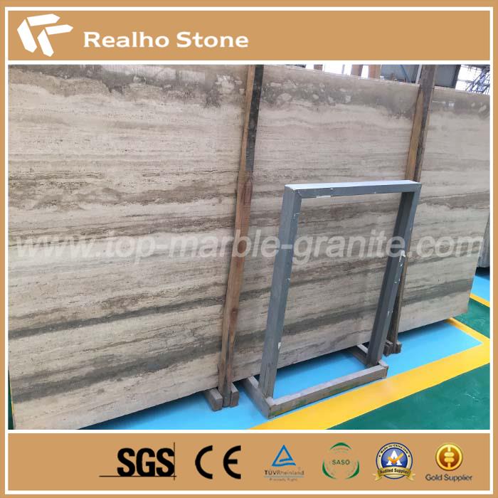 Persian Silver Travertine Slab