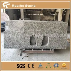 Polished White Granite Kitchen Countertops and Tops