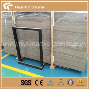 Athens Wooden Vein Cut Grey Marble with Own Factory and Own Quarry