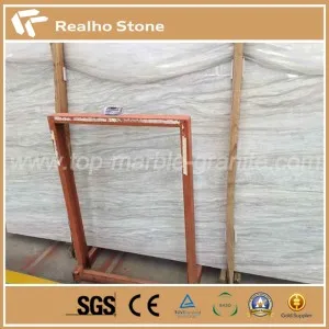 Greece Nesto Beige Siberian White Marble for Project