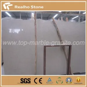 Nature Polished Egyptian Sinai Pearl Calacatta Zebrino Marble Slab
