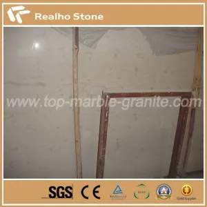 Nature Polished Egptian Sahara Cream Marble with Good Quality Control
