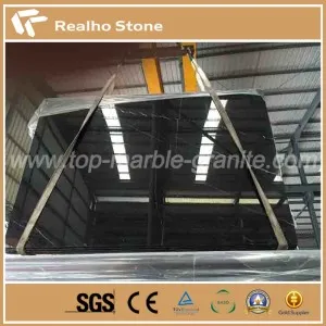 Nero Black Marquine Black Marble Own Factory