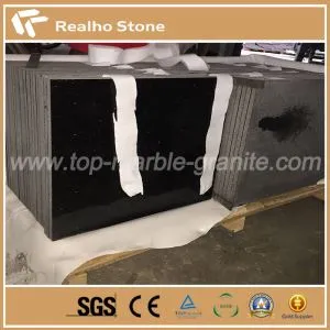 Indian Black Star Galaxy Granite Bathroom Floor Tiles